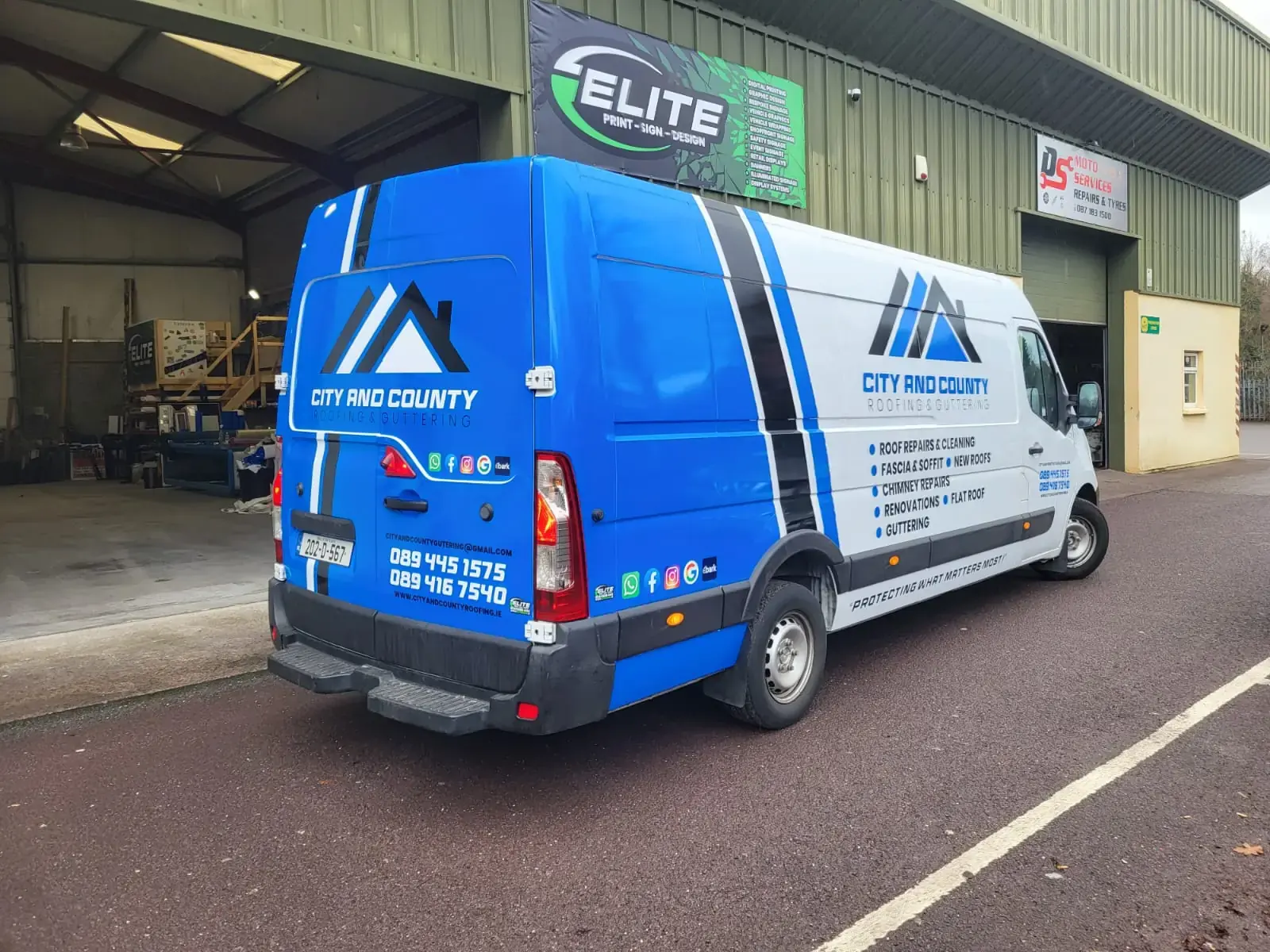 Partial wraps & lettering
